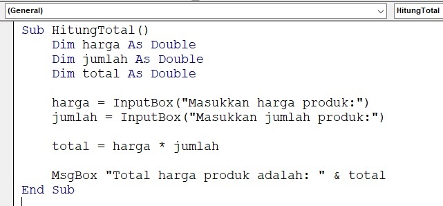 Cara Mudah Membuat Aplikasi Dengan Vba Untuk Pemula Solusi Palam Raya 7526